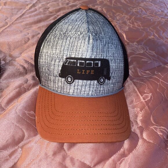 Prana Van Life Journeyman Snapback Mesh Trucker Hat Cap Multicolor‎ - Picture 8 of 8
